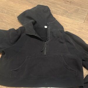 lululemon athletica Black Half-Zip Hoodie
